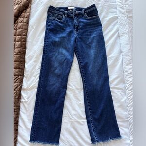Kut from the Kloth Dark Blue Straight Leg Jeans